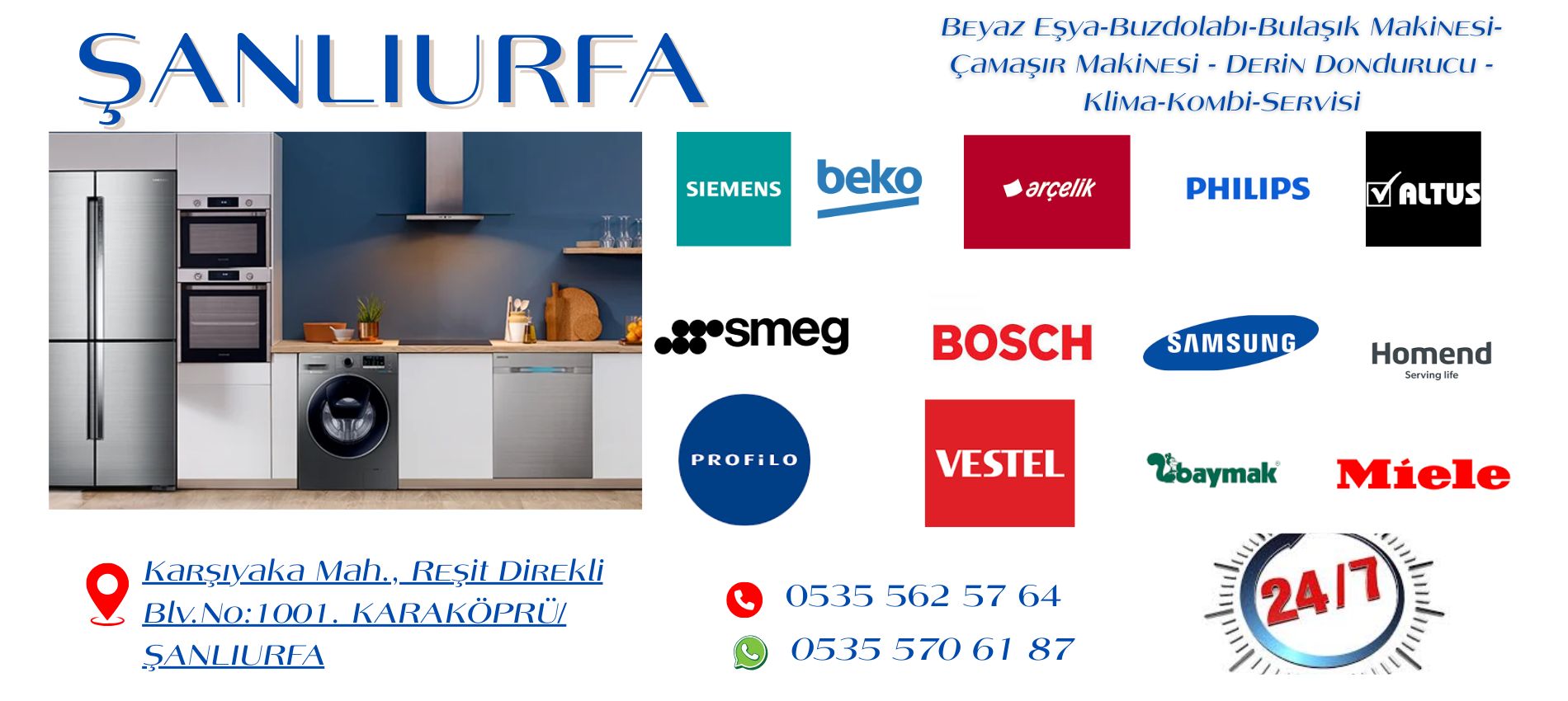 Şanlıurfa Beyaz Eşya